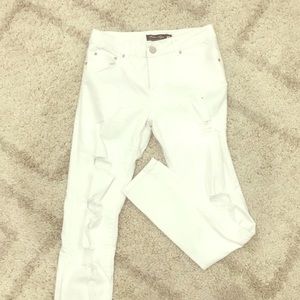 White denim pant